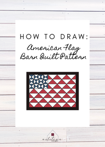 American Flag Pattern Instructions - DIGITAL DOWNLOAD