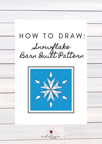 Snowflake Pattern Instructions - DIGITAL DOWNLOAD