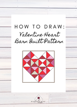 Load image into Gallery viewer, Valentine Heart Pattern Instructions - DIGITAL DOWNLOAD