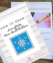 Load image into Gallery viewer, Snowflake Pattern Instructions - DIGITAL DOWNLOAD