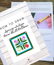 Load image into Gallery viewer, Spring Tulips Pattern Instructions - DIGITAL DOWNLOAD